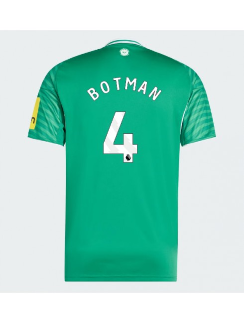 Moški Nogometna dresi replika Newcastle United Sven Botman #4 Gostujoči 2025-26 Kratek rokav Moški Nogometna dresi replika Newcastle United Sven Botman #4 Gostujoči 2025-26 Kratek rokav